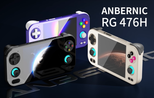 🕹️Unveiling the RG 476H: ANBERNIC’s First Full-Screen Handheld！